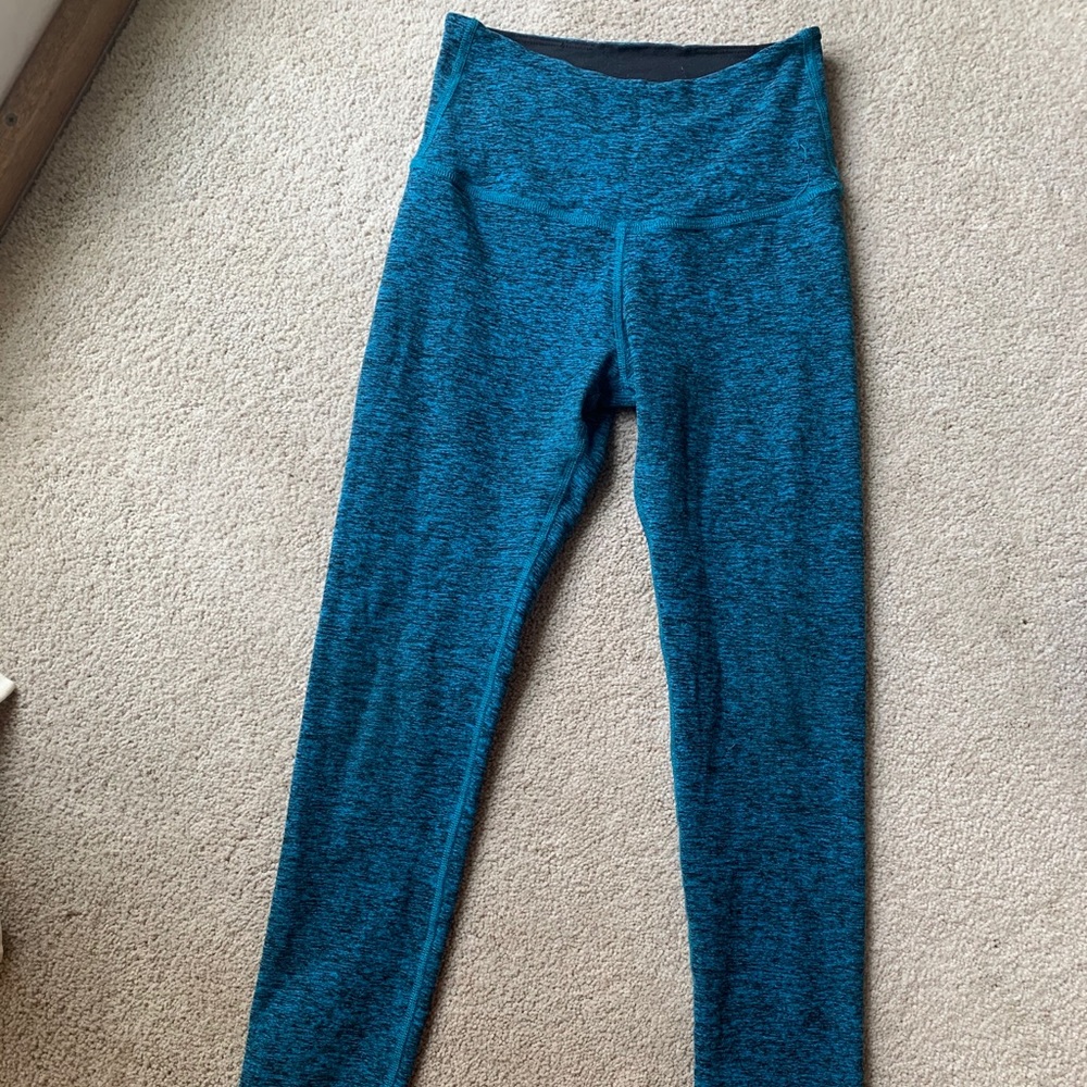 Beyond Yoga Spacedye Leggings in Blue/Black